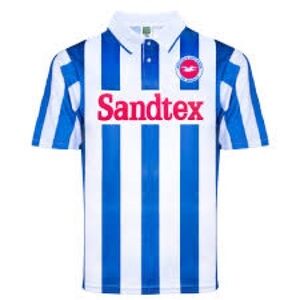 Official Retro 1996 Brighton and Hove Albion Home Jersey